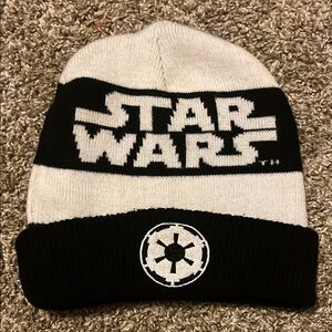Star Wars beanie with Imperial Crest symbol of the galactic empire